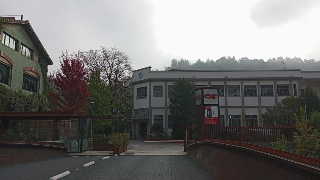 Entrada de CAF, en Beasain.