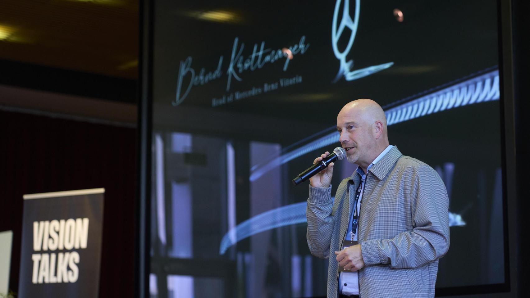 Bernd Krottmayer, director de Mercedes-Benz Vitoria