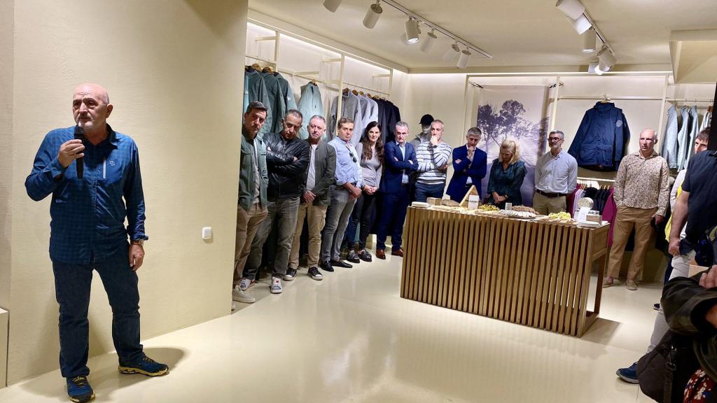 Inauguración de una tienda de Ternua en San Sebastián en 2022 / X
