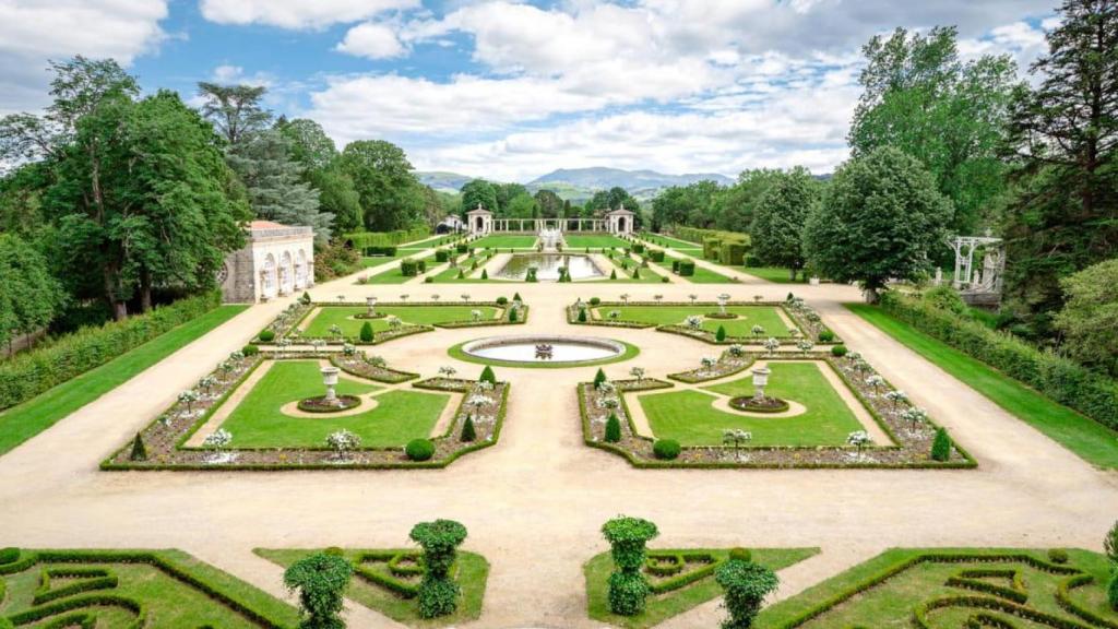 Jardín de Villa Arnaga.