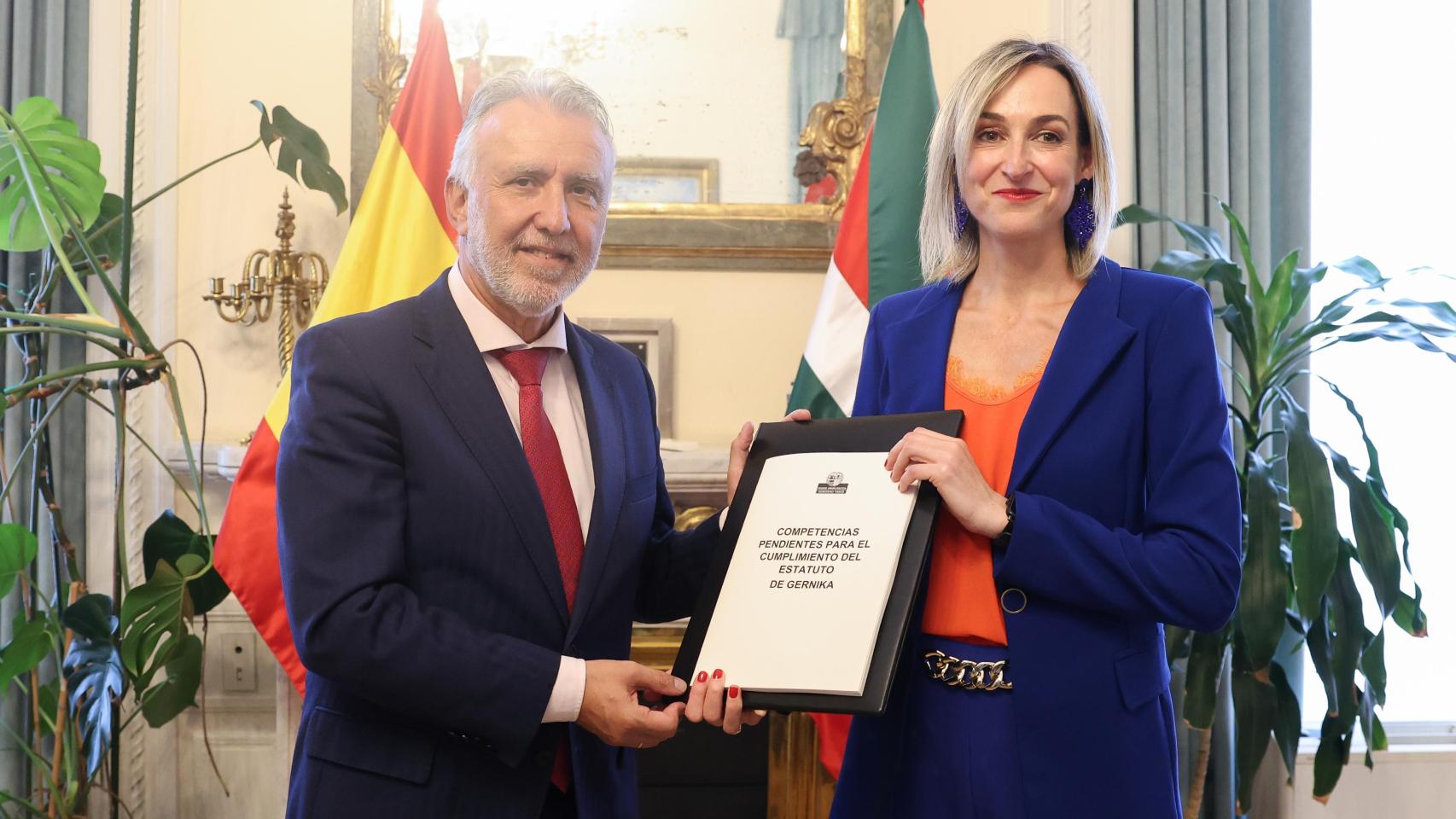 El Gobierno vasco traslada a Moncloa su hoja de ruta para las diez transferencias pendientes