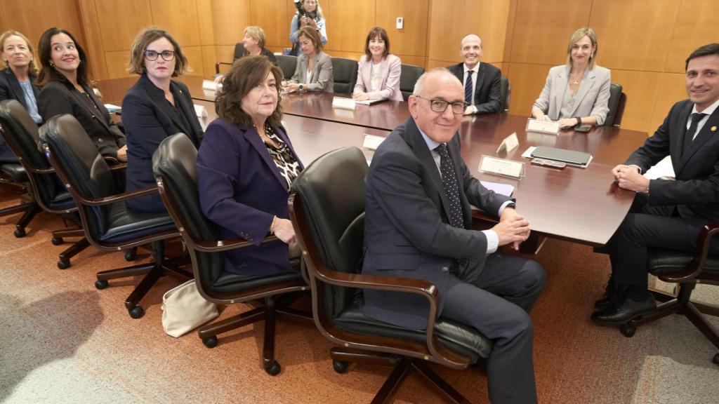 El Consejo Vasco de Finanzas (CVF) integrado por el Gobierno vasco, las tres diputaciones y Eudel