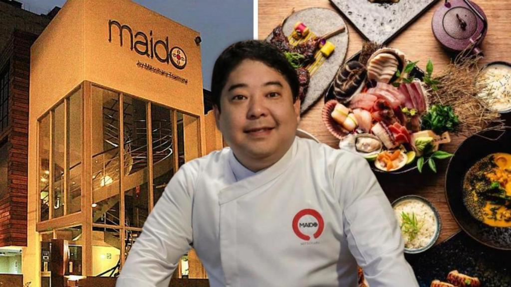 Mitsuharu Tsumura, chef.