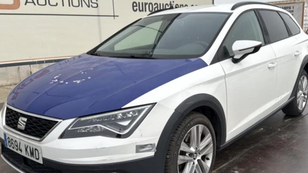 Un coche-patrulla de la Ertzaintza de 62.000 euros sale a subasta en Zaragoza.