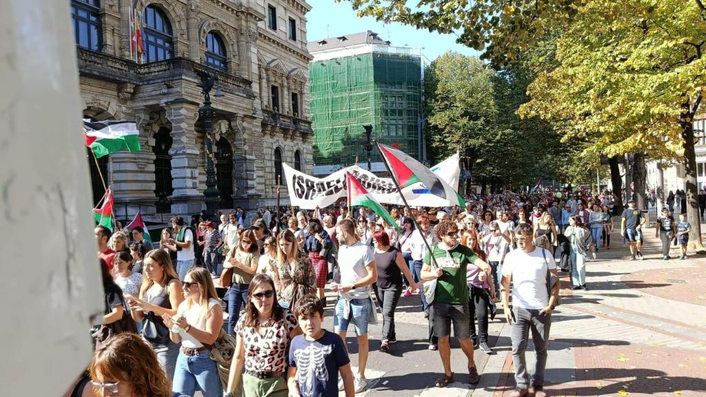 Manifestación en Bilbao