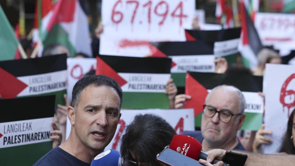 El secretario general de ELA, Mitxel Lakuntza