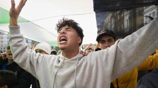 Manifestación por Palestina en Vitoria