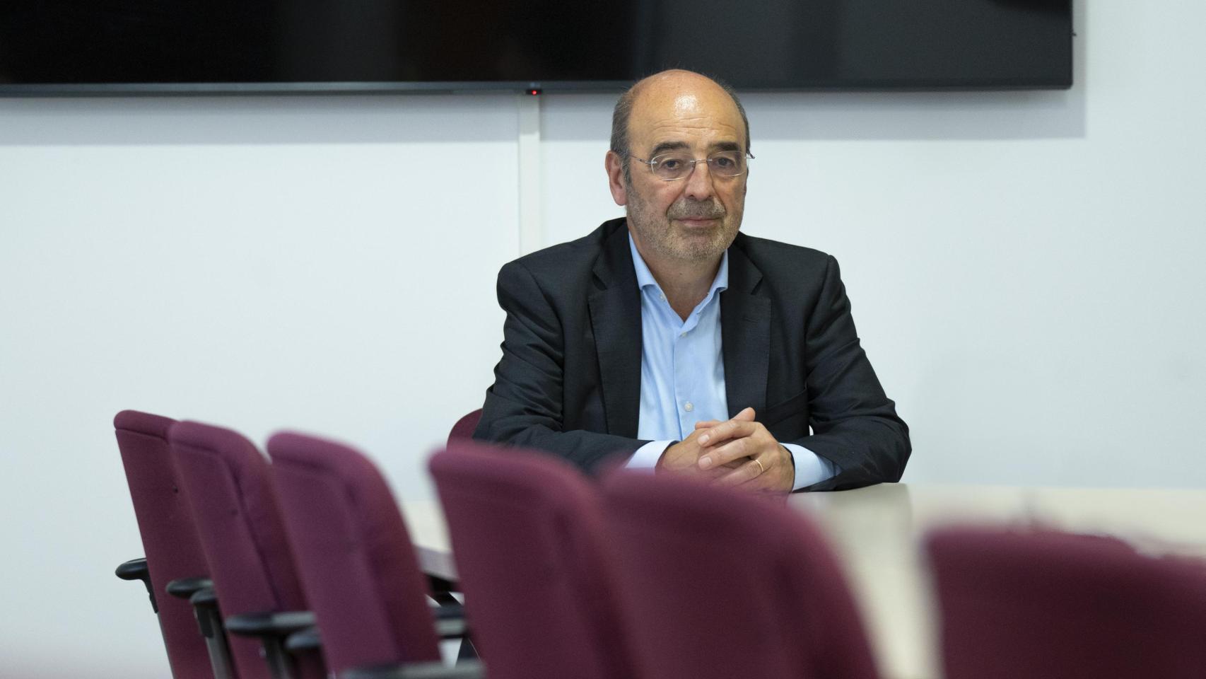Ignacio Etxebarria, presidente de la federación de EPSV, las entidades de previsión social voluntaria / Araba Press