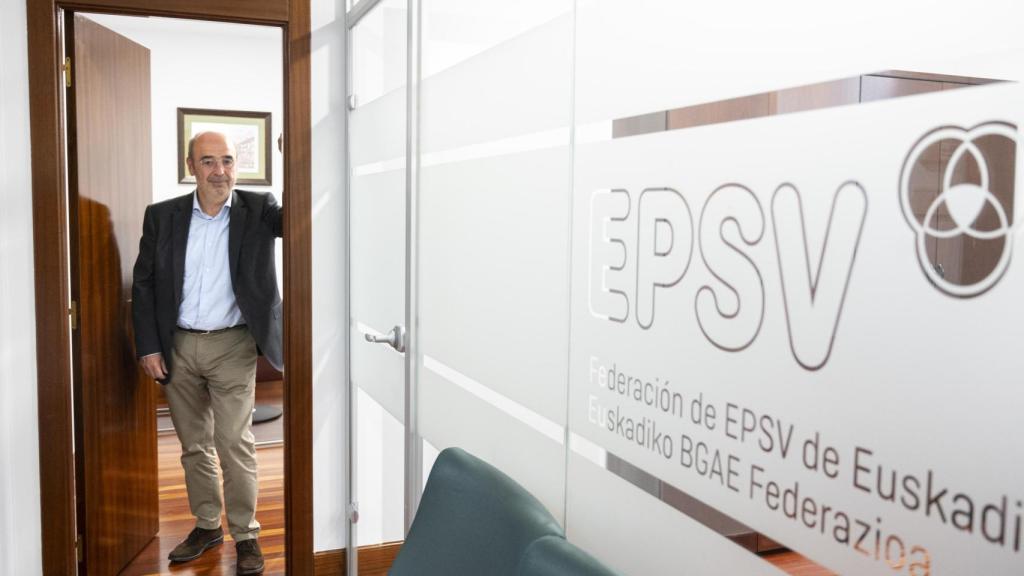 Ignacio Etxebarria es el presidente de las EPSV / Araba Press