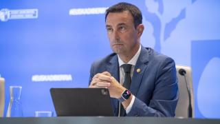 El vicelehendakari y consejero de Economía, Trabajo y Empleo, Mikel Torres