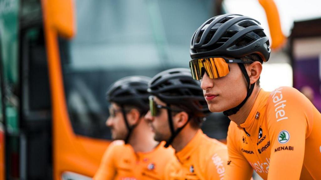 Unai Zubeldia, durante su etapa como ciclista del Euskaltel-Euskadi