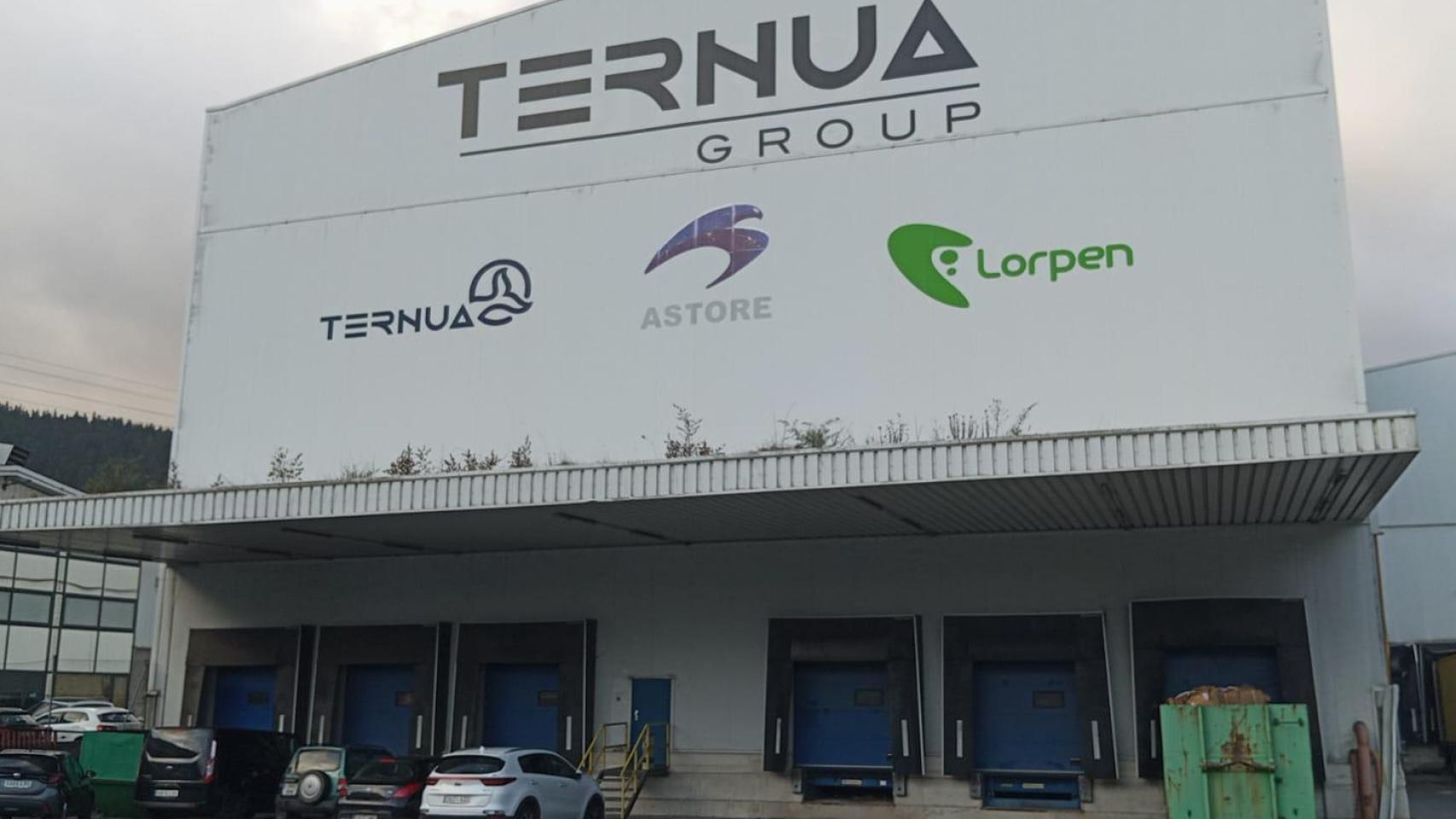 Fachada de la sede principal de Ternua Group, en Mondragón.