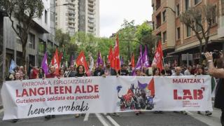Los sindicatos anuncian protestas y demandas contra Confebask tras fracasar las vías para un SMI vasco