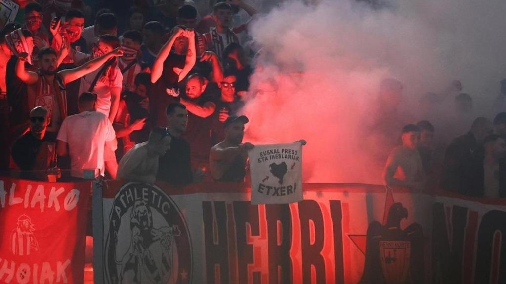 Foto de archivo de Herri Norte en los actos violentos de Roma en octubre de 2024