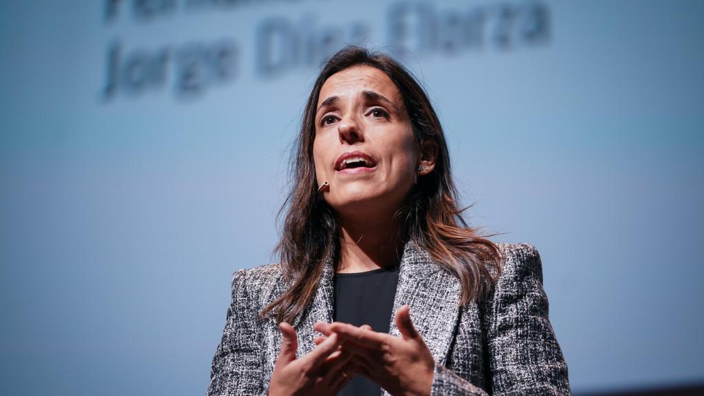 Sara Buesa, hija de Fernando Buesa, en una foto de archivo a 21 de febrero de 2024