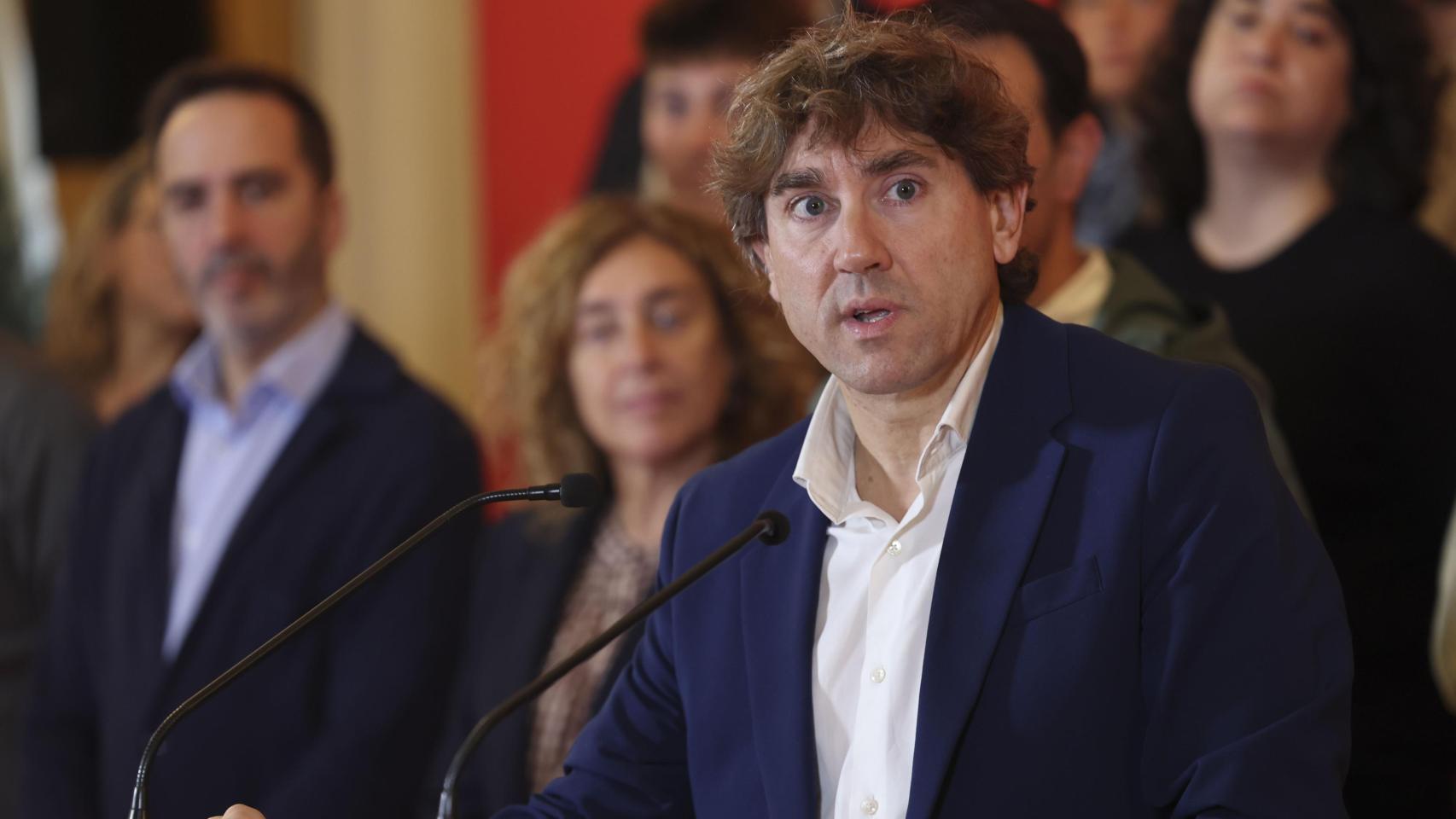 El secretario general del PSE-EE, Eneko Andueza