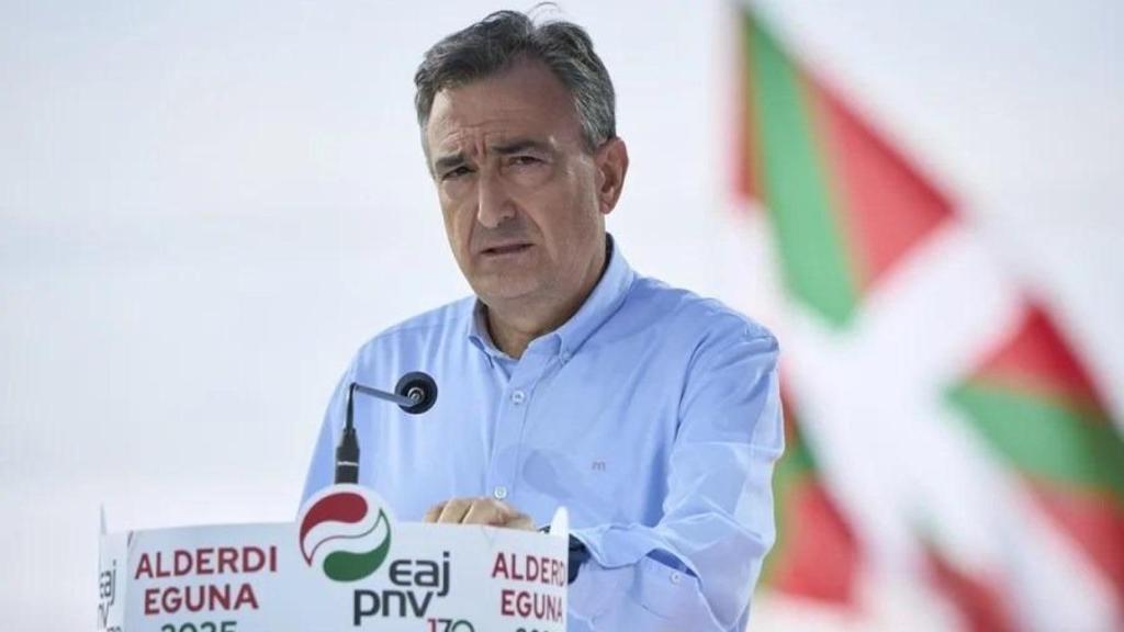 El líder del PNV, Aitor Esteban