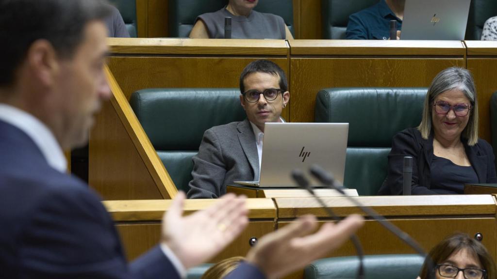 Pello Otxandiano y Nerea Kortajarena