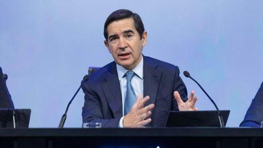 El presidente del BBVA, Carlos Torres