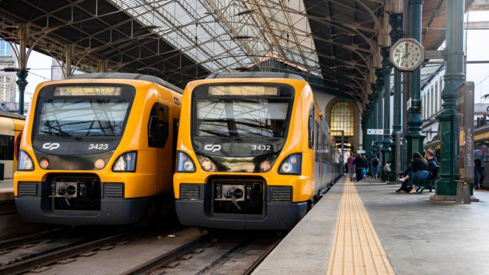 Trenes urbanos de CP.