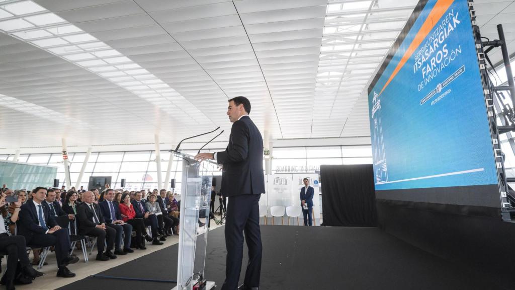 Pradales en la presentación del nuevo fondo de innovación encabezado por el departamento de Ciencia / Irekia