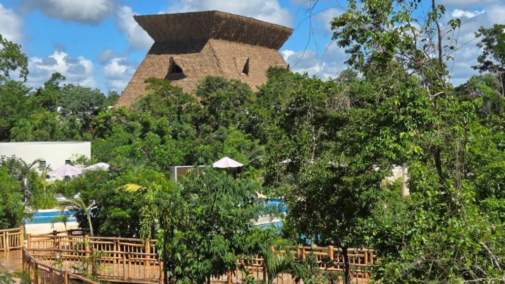 El Grupo Mundo Maya, creado en 2022 y propiedad de la Serena, ofrece siete hoteles —seis en la península de Yucatán y uno en Chiapas—. Abiertos hace escasamente un año, como es el caso de  Mundo Maya Tulum en el Parque del Jaguar o Mundo Maya Chichén Itzá, son elegidos por  visitantes que buscan un turismo distinto a la playa