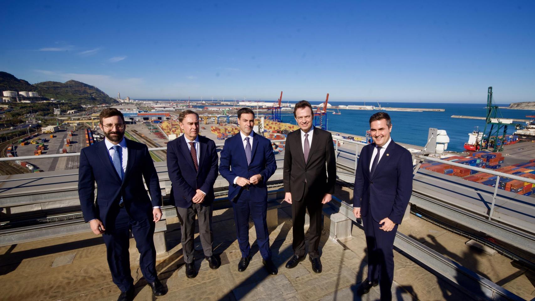 Acto de presentación de la red troncal de hidrógeno en Euskadi