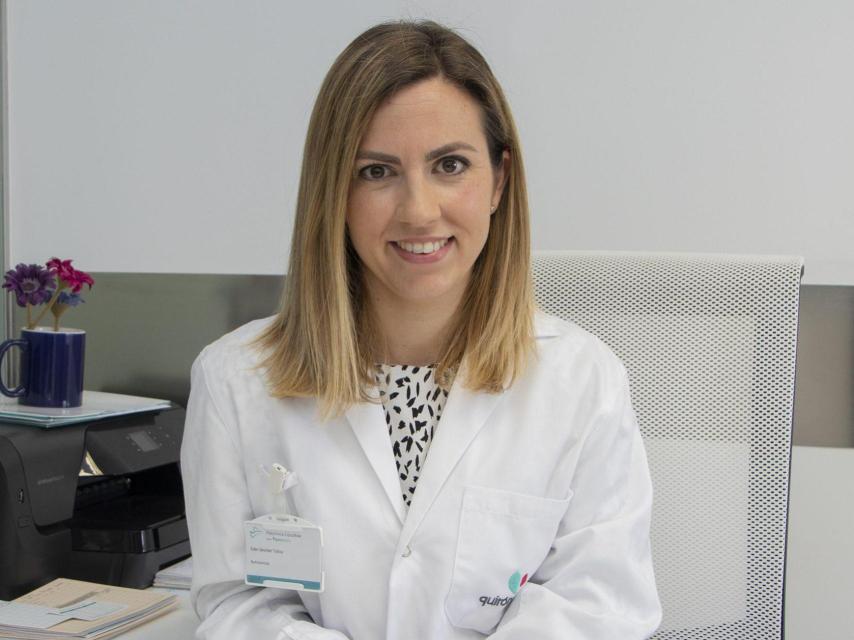 Eider Sánchez, nutricionista de Policlínica Gipuzkoa