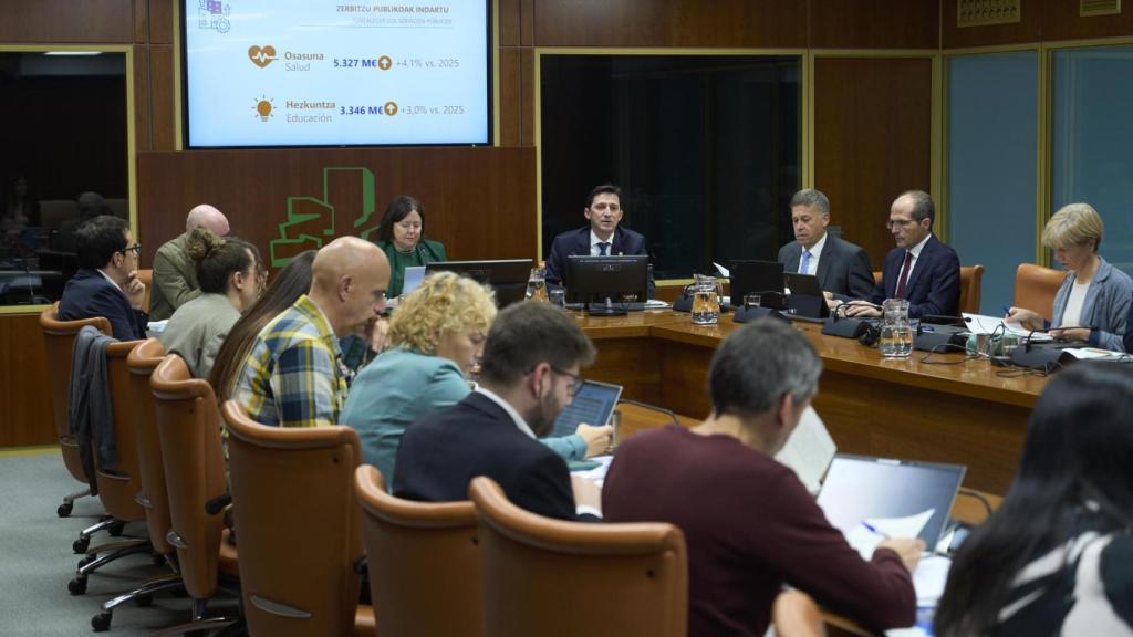 Comisión de Hacienda y Presupuestos del Parlamento vasco