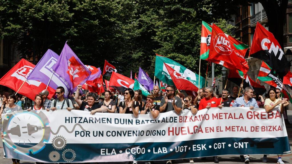 Los sindicatos vascos preparan su plan de negociación para el convenio del metal en Álava y Bizkaia