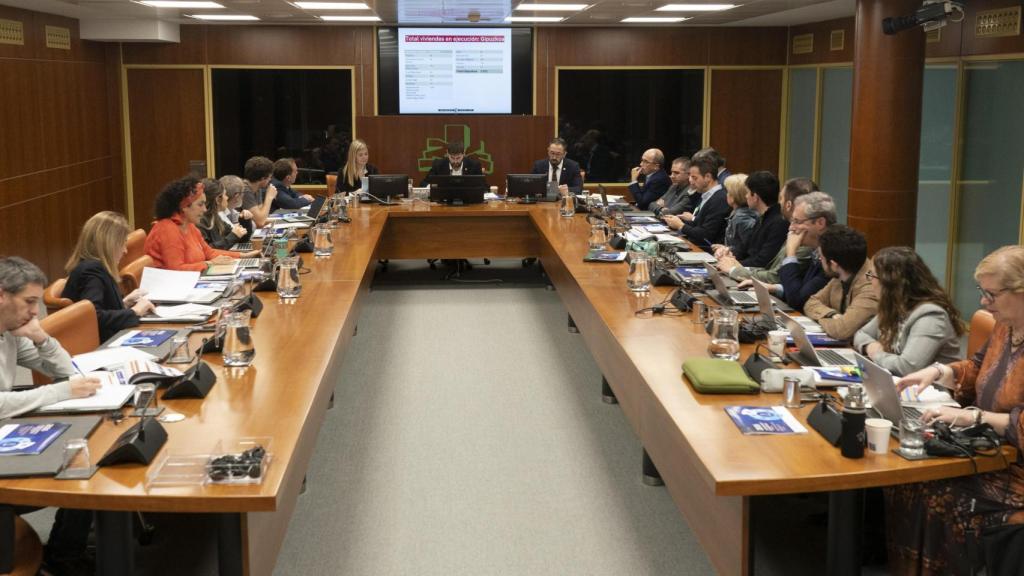 Comisión de Vivienda del Parlamento vasco