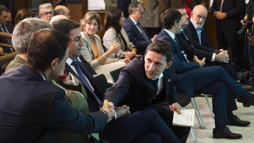 El consejero de Hacienda, Noël d'Anjou, en la presentación de Euskadi Eraldatuz 2030 / Irekia