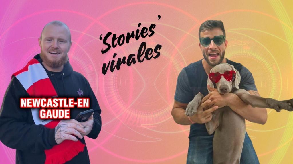 De izquierda a derecha: un neocastrense intentando aprender euskera e íñigo, el primer concursante gasteiztarra en la historia de Gran Hermano