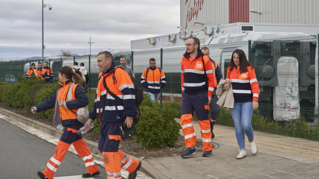 La planta principal de Talgo en la localidad alavesa de Rivabellosa que cuenta con 750 trabajadores