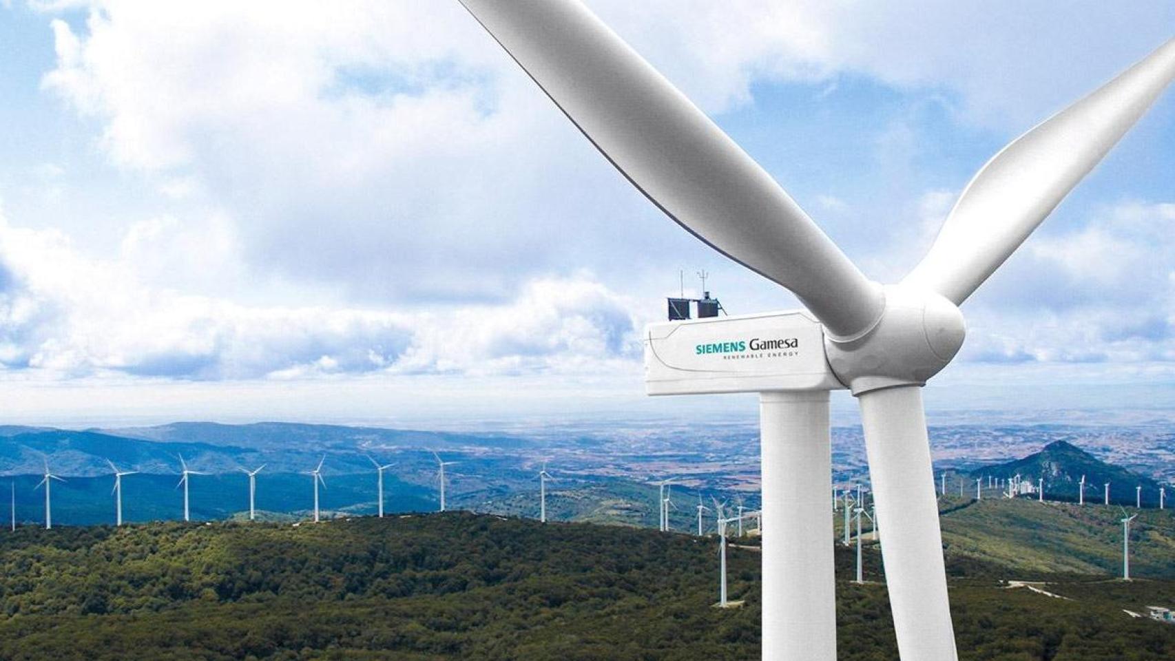 Aerogenerador de Siemens Gamesa