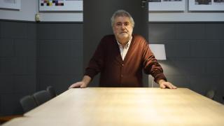 Jesús Eguiguren durante su entrevista con Crónica Vasca.