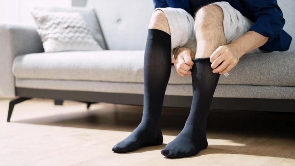 Por qué las medias de compresión son necesarias tras una cirugía.