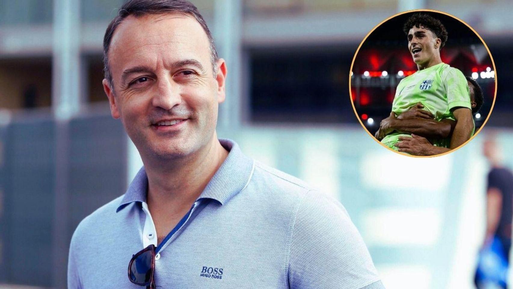 La agencia que fundó Jesús Mari LaCruz, Global Ases, tiene a Jan Virgili en la lista de los futbolistas que representan.