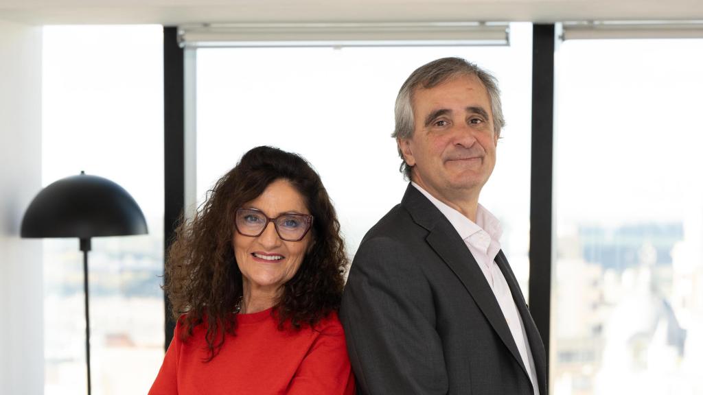 Rosa Carabel, CEO de Grupo EROSKI_Josu Mugarra, director financiero de Grupo EROSKI