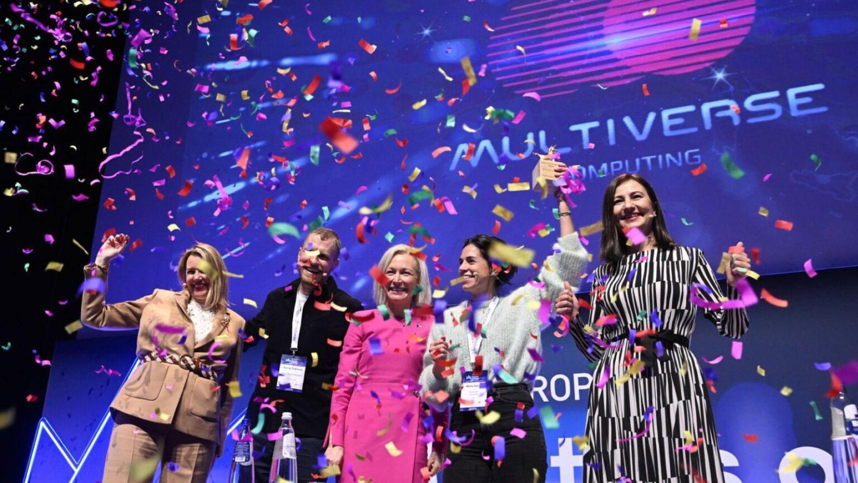 Multiverse Computing recibió en 2024 el premio a la empresa futuro unicornio de Digital Europe