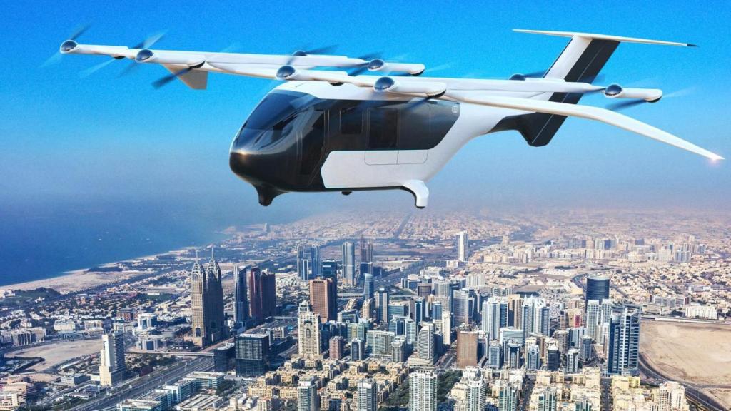 Imagen del prototipo de aeronave eléctrica de Crisalion Mobility / X