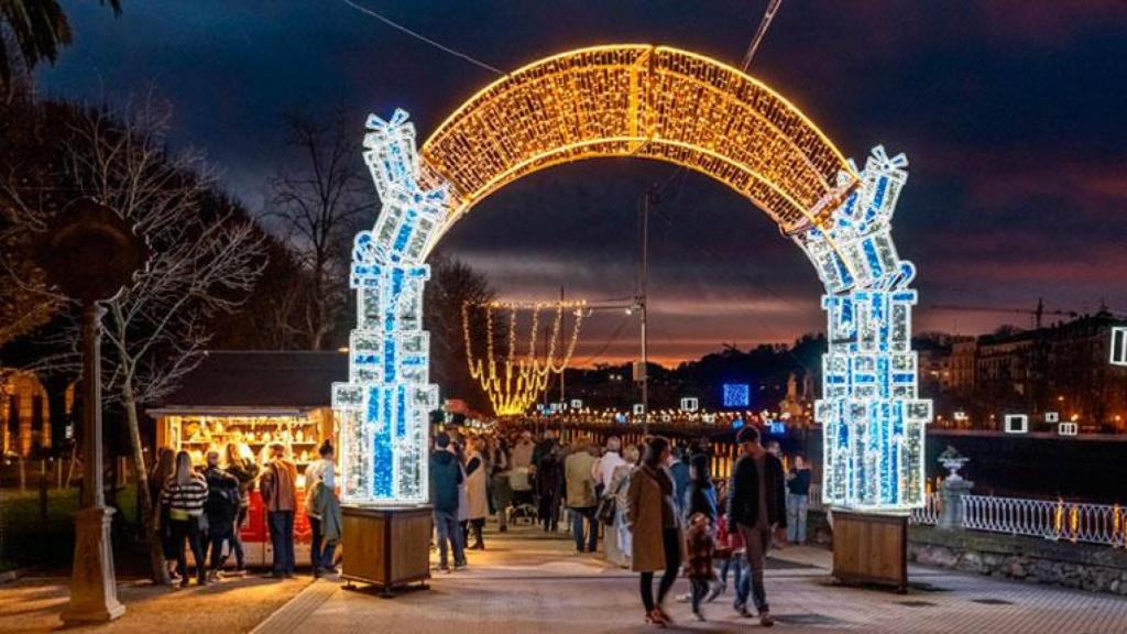 El mercado de Navidad más bonito de Gipuzkoa.