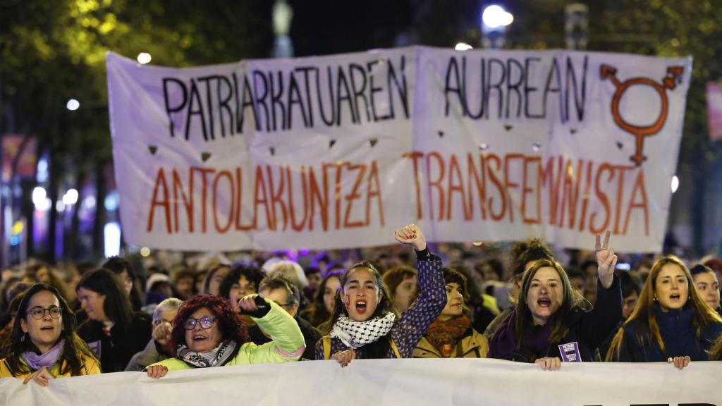 Manifestación del movimiento feminista
