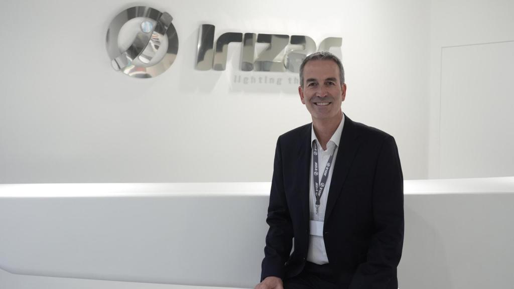 Imanol Rego, director general del Grupo Irizar, posa para Crónica Vasca.