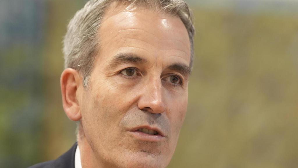 Rego, durante la entrevista con Crónica Vasca.