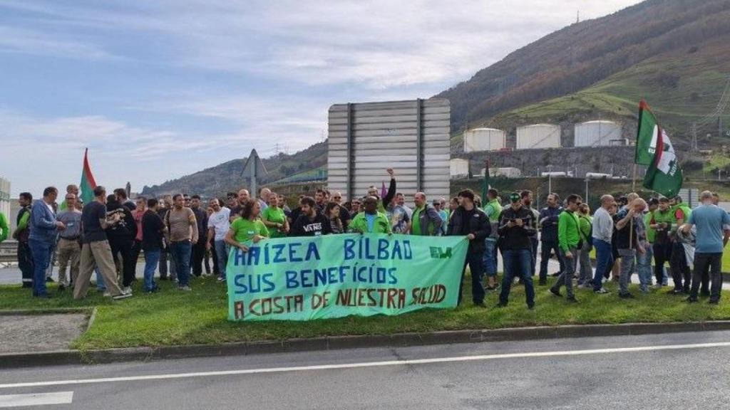 Jornada de huelga en Haizea Bilbao en una foto de archivo en noviembre de 2025