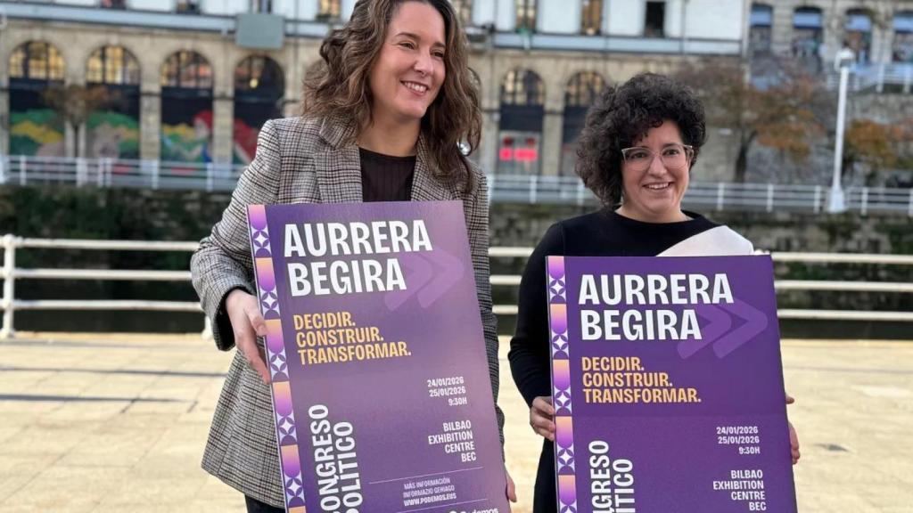 Podemos Euskadi presenta su congreso 'Aurrera Begira'
