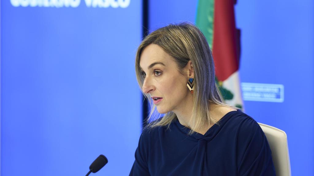 La portavoz del Gobierno vasco, María Ubarretxena