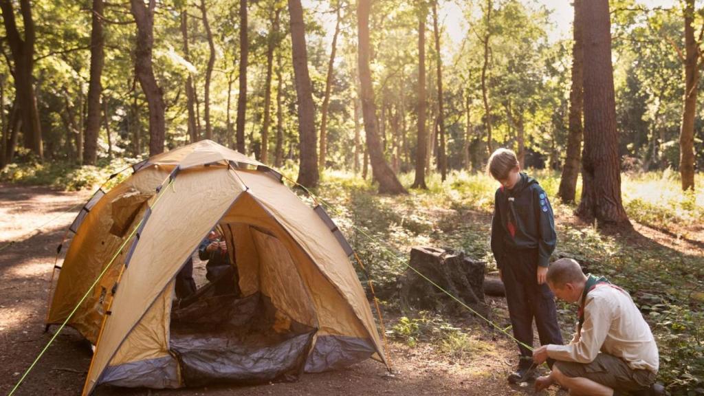 Acampada con conciencia ecológica