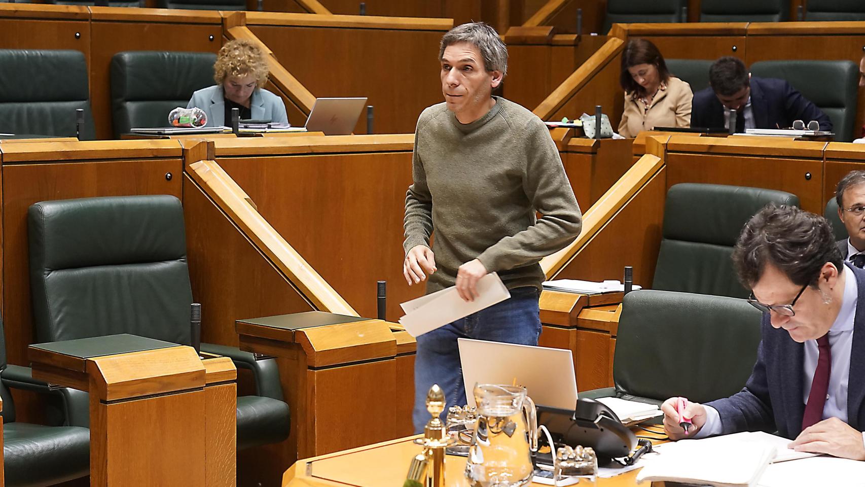 El parlamentario de Sumar, Jon Hernández